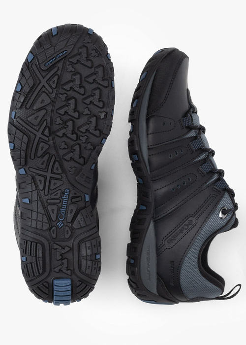 Herren Trekkingschuhe Schwarz Columbia Woodburn II Waterproof