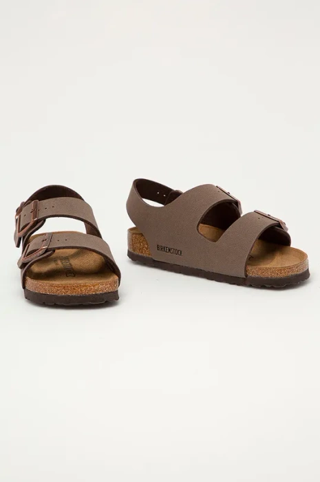 Birkenstock Milano Natural Leather Damen Sandalen