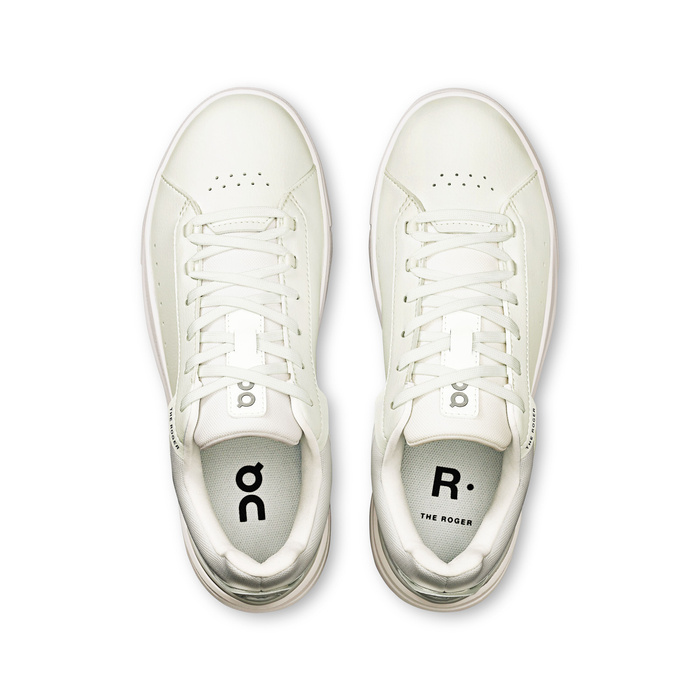 ON The Roger Advantage White | White Damen Sneaker