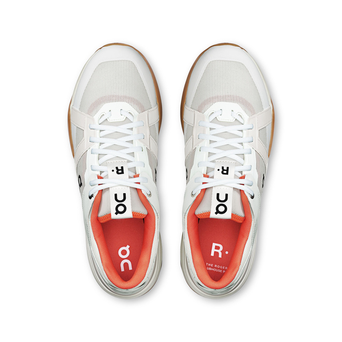 ON THE ROGER Clubhouse PRO Ivory | Flame Herren Sneaker