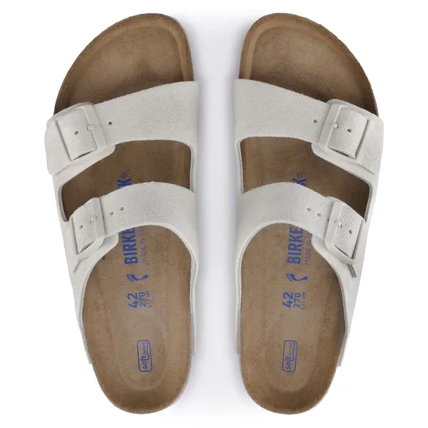 Birkenstock Arizona Soft Footbed Suede Leather Damen Pantalotten