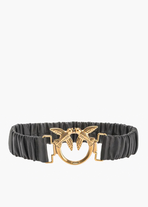 Damen Gürtel PINKO ONDINA RUFFLE H4 BELT NAPPA