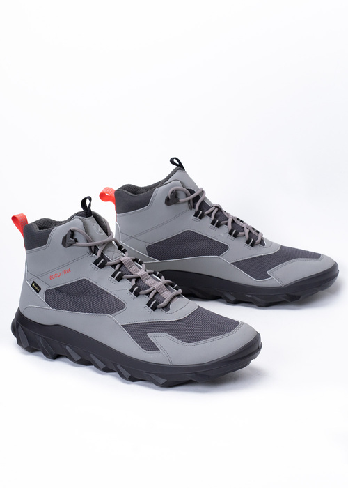 Herren Trekkingschuhe Grau ECCO MX M MID GTX TEX