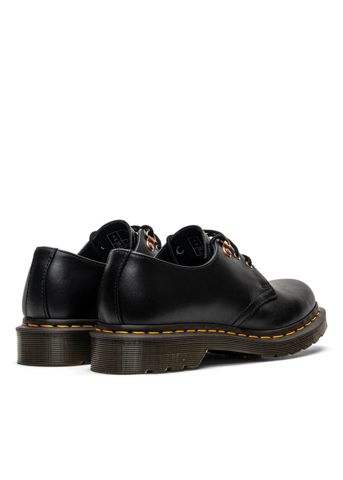 Herren Halbschuhe Schwarz Dr. Martens 1461 HARDWARE Black Wanama