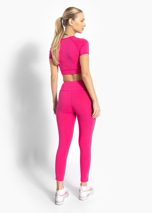 Damen T-Shirt GUESS ALINE CROP TOP ECO STRETCH JER