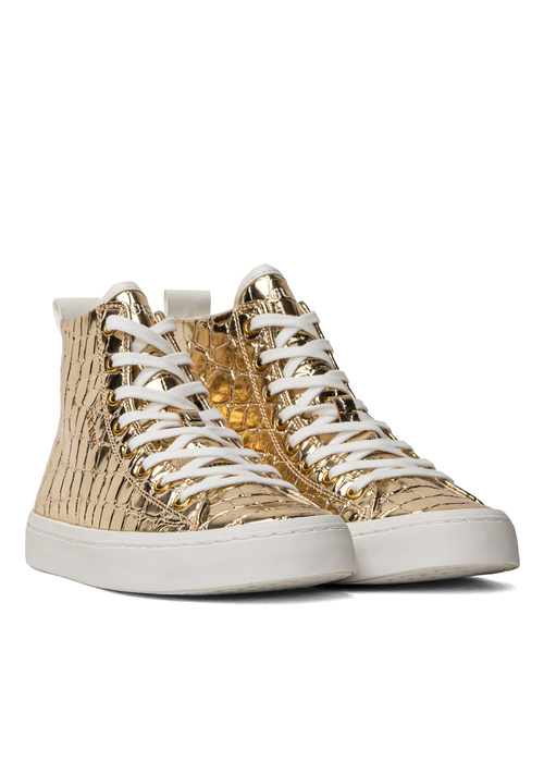 Damen Sneaker Gold Guess FL5ELGPEL12-GOLD