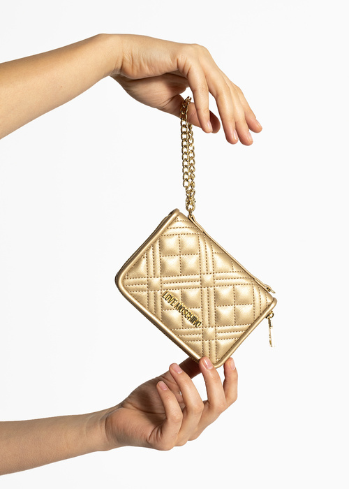 Damengeldbörse Gold Love Moschino JC6404PP0ELA0901