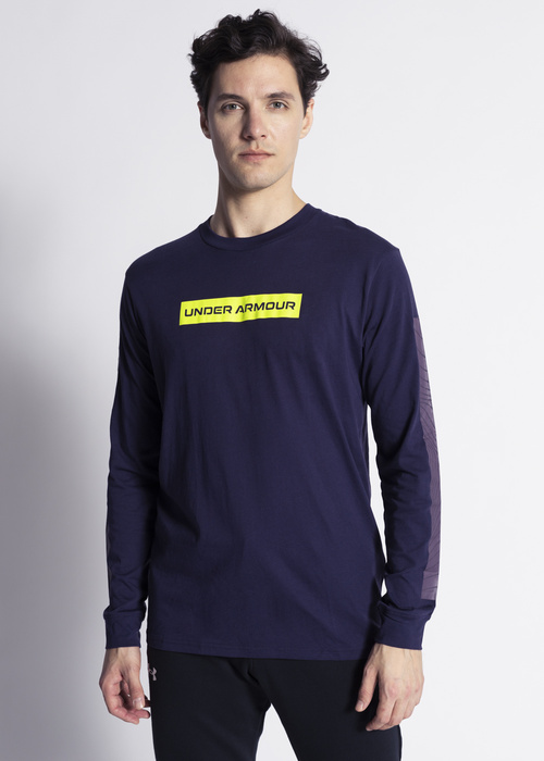 Herren Langarmshirt Under Armour UA 21230 Swerve Lila