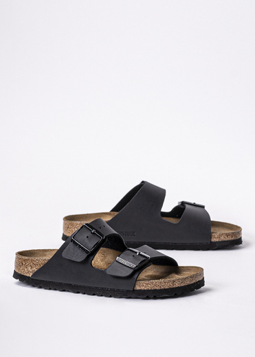 Birkenstock Arizona BF Damen Pantoletten Black