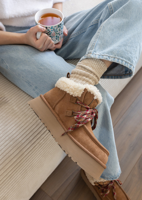 UGG W FUNKARRA CABIN CUFF Damen Winterschuhe