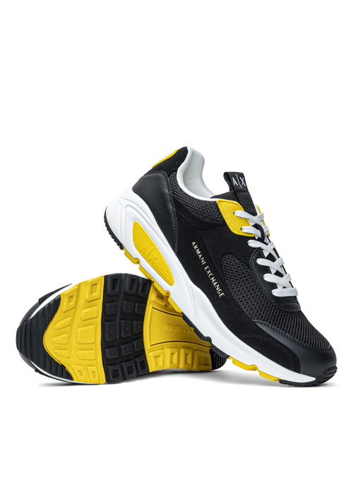 Herren Sneaker Schwarz Armani Exchange XUX121 XV540 K682