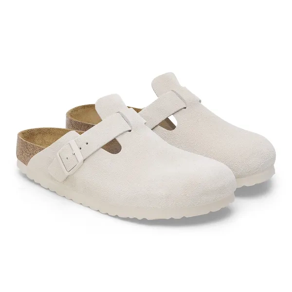 BIRKENSTOCK Boston Soft Footbed Suede Leathe Damen Pantalotten
