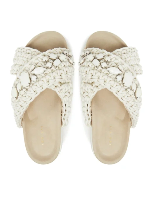 Inuikii WOVEN STONES PLATFORM Damen Pantoletten