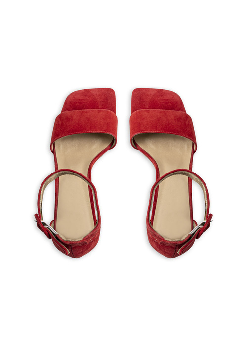 Damen High Hells Rot Alma En Pena Suede V22320-145