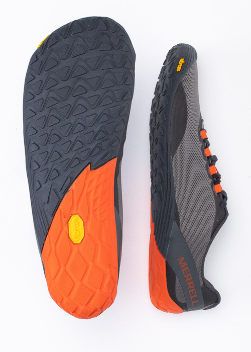 Herren Trekkingschuhe Grau Merrell Vapor Glove 4
