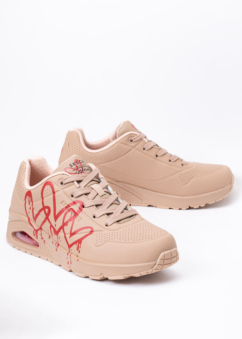 Damen Sneaker SKECHERS UNO DRIPPING IN LOVE