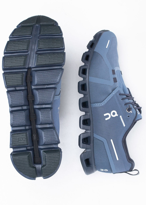 Damen Sneaker Blau ON Cloud 5 Waterproof