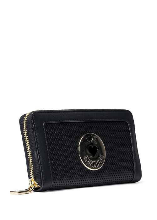 Damengeldbörse Schwarz Love Moschino JC5706PP0EKL100A