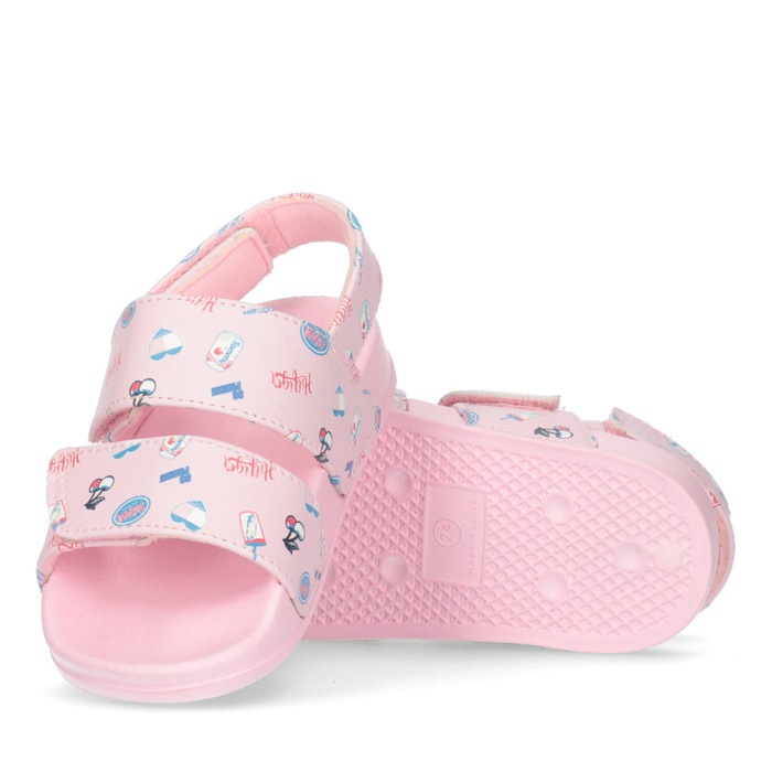 Kinder Sandalen TOMMY HILFIGER FANTASY VELCRO SANDAL PINK 