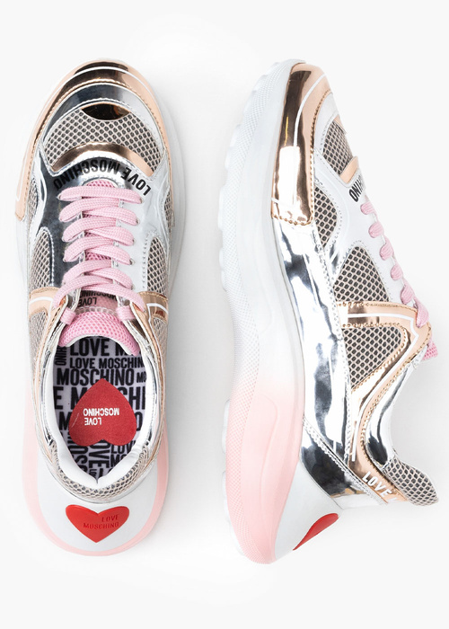 Damen Sneaker LOVE MOSCHINO JA15016G1GIQ1-01B 