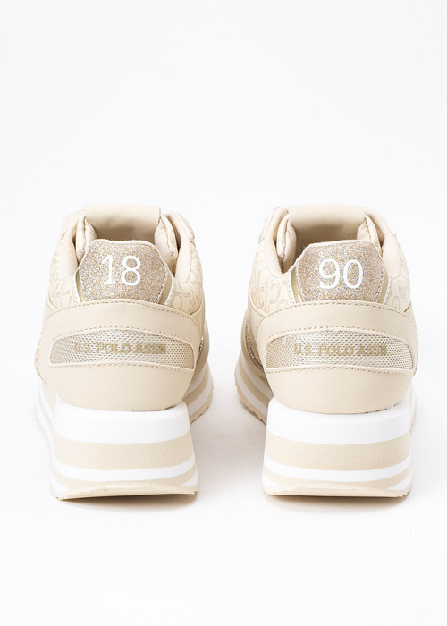 Damen Sneaker U.S. POLO SYLVI007W/3YL1 BEI001 