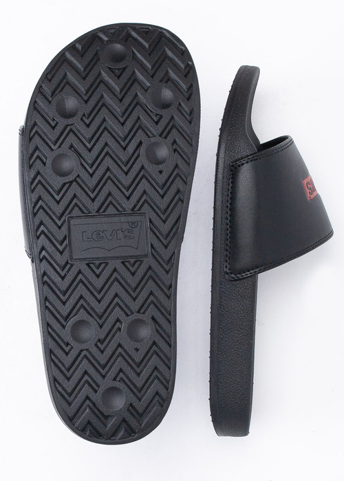 Damen Pantoletten Schwarz  Levi`s June Boxtab S