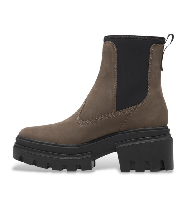 Timberland Everleigh MID CHELSEA BOOT MEDIUM BROWN NUBUCK Damen Chelsea-Boots