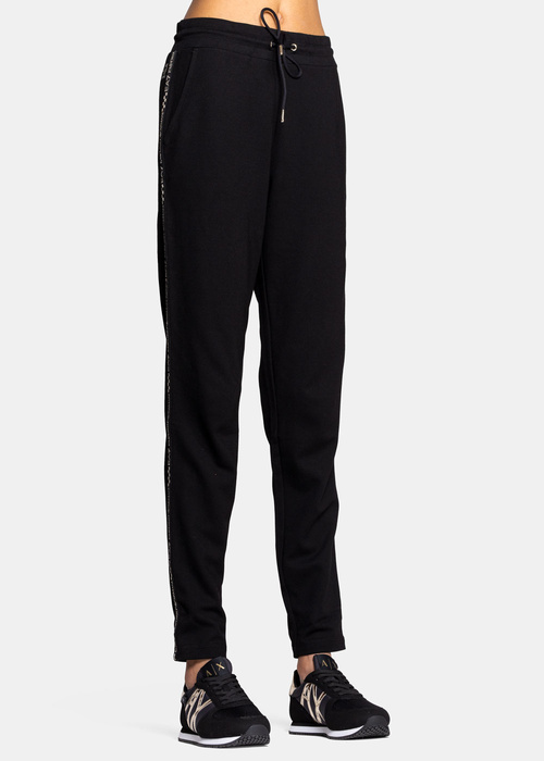 Trainingsanzug-Set für Damen Schwarz EA7 Emporio Armani 6KTV70 TJ3PZ 1200