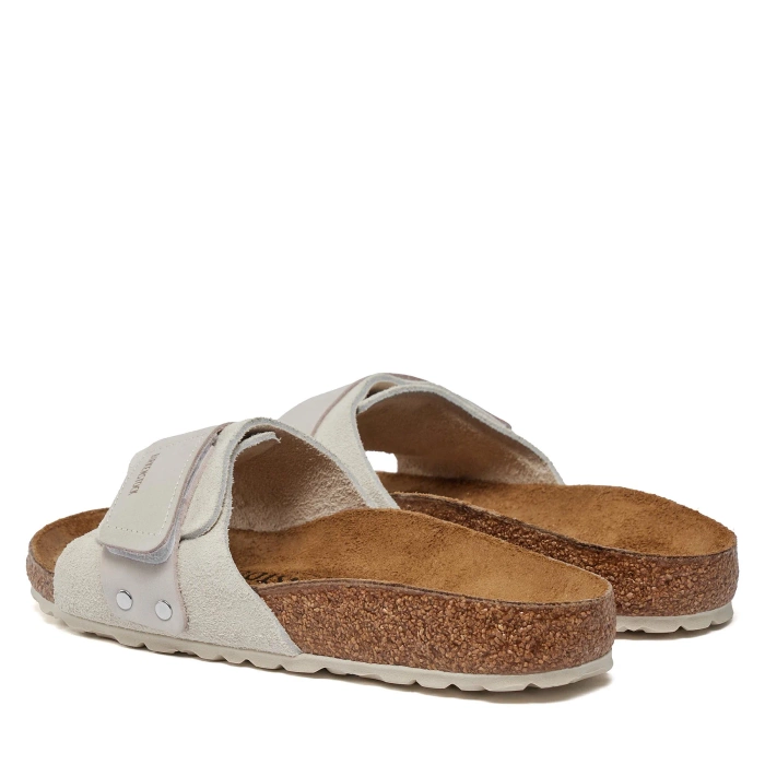 BIRKENSTOCK OITA W LENB/LEVE ANTIQUE WHITE Damen Pantoletten
