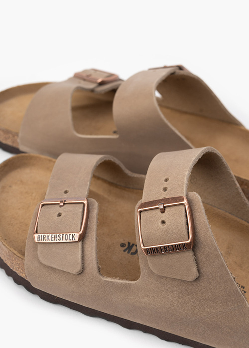 BIRKENSTOCK ARIZONA LEOI TABACCO BROWN Herren Pantoletten