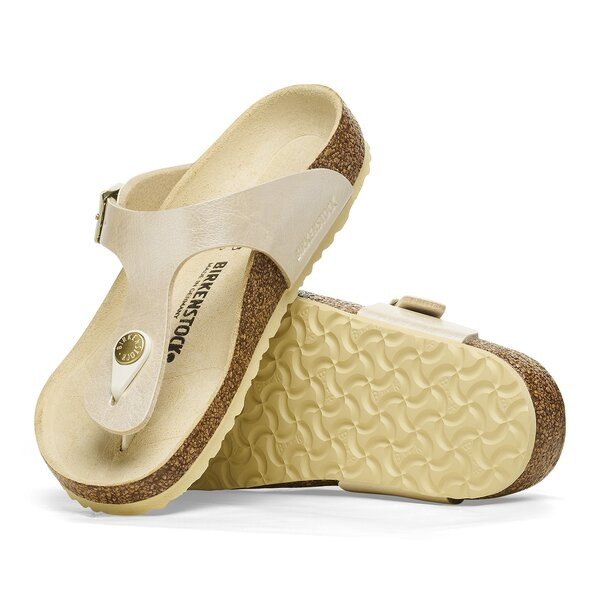 Damen Pantoletten Birkenstock Gizeh Kids BS Birko-Flor