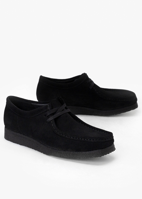 Clarks Wallabee Black Sde (26155519)