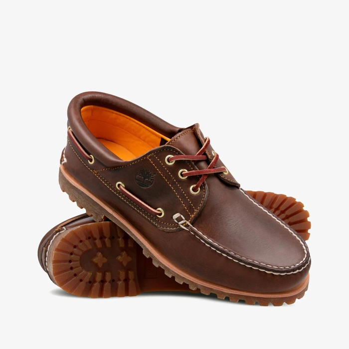 Timberland Authentic BOAT SHOE BROWN Herren Mokassins