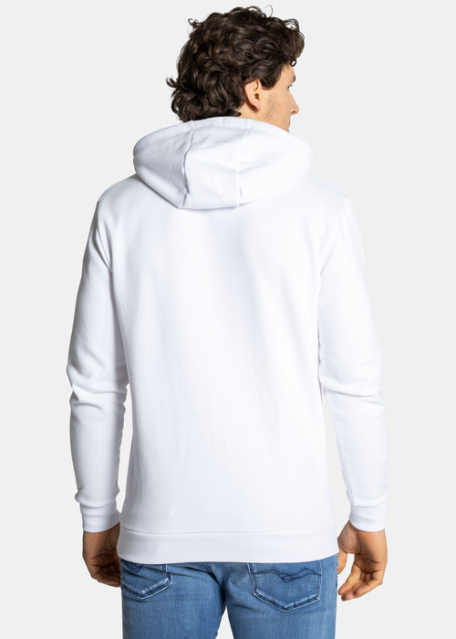 Herren Kapuzenpullover Ellesse Labus OH Hoody Regular Fit Weiß