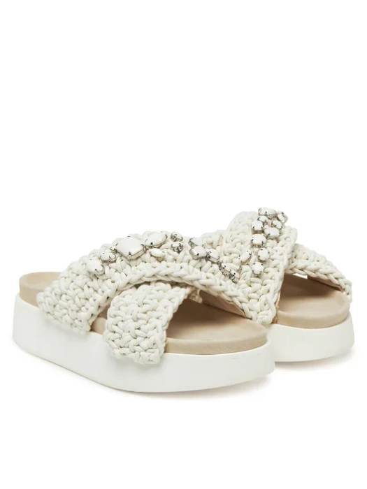 Inuikii WOVEN STONES PLATFORM Damen Pantoletten