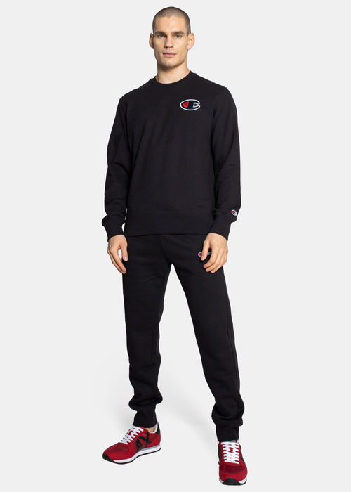Herrenhosen Champion Asymmetric Script Logo Schwarz