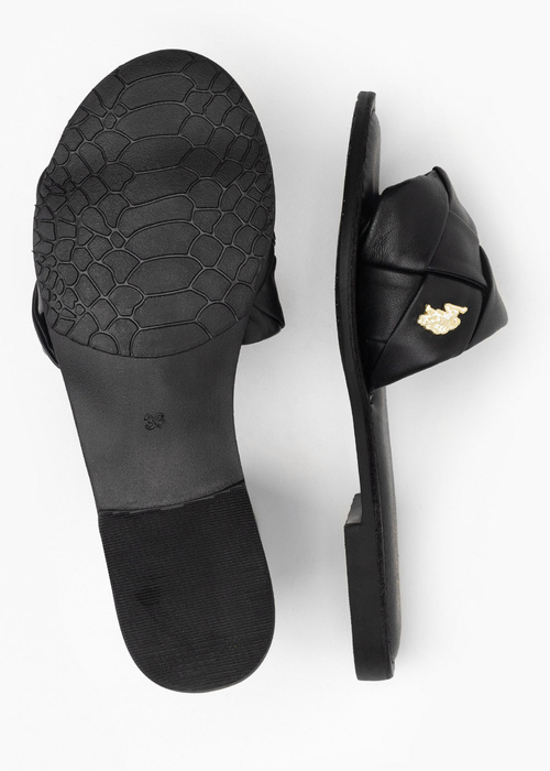 Damen Pantoletten U.S. POLO LINDA003W/3L1-BLK 