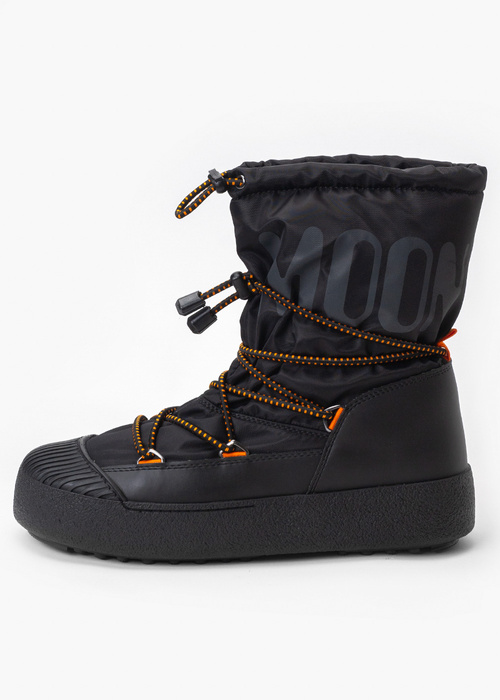 Herren Winterschuhe Moon Boot MTrack Polar Black Orange