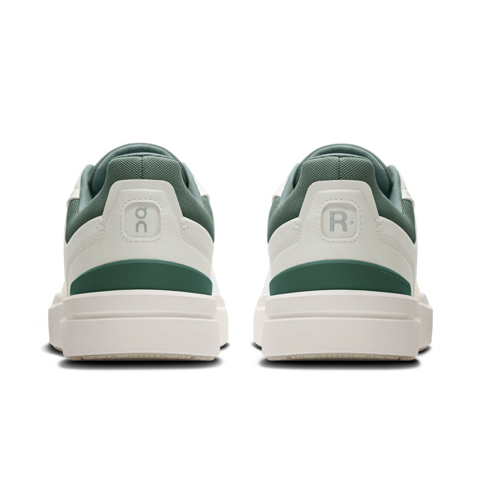 ON THE ROGER Advantage White | Olive Herren Sneaker