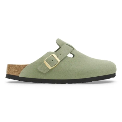 BIRKENSTOCK Boston Soft Footbed Suede Leathe Damen Pantalotten