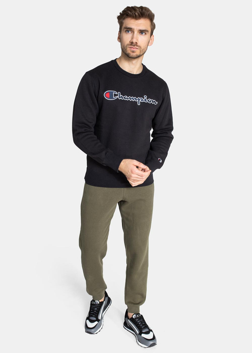 Herren Sweatshirt Champion Organic Cotton Blend Script Logo (216471-KK001)