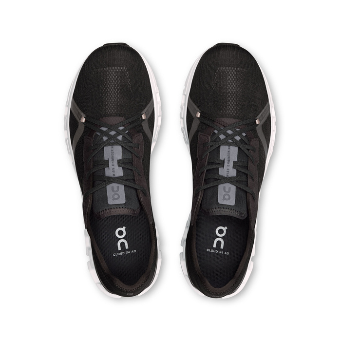 On Cloud X 4 AD M Black | Asphalt Herren Sportschuhe