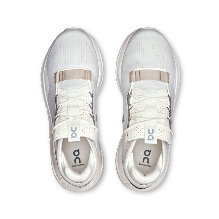 ON Cloudnova 2 Men Ice | Sand Herren Sneaker