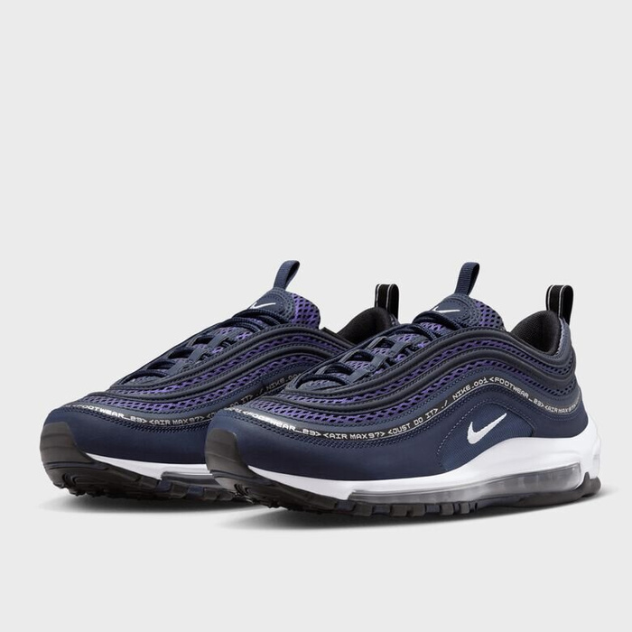 Nike Air Max 97 Just Do It Purple Herren Sneaker navy
