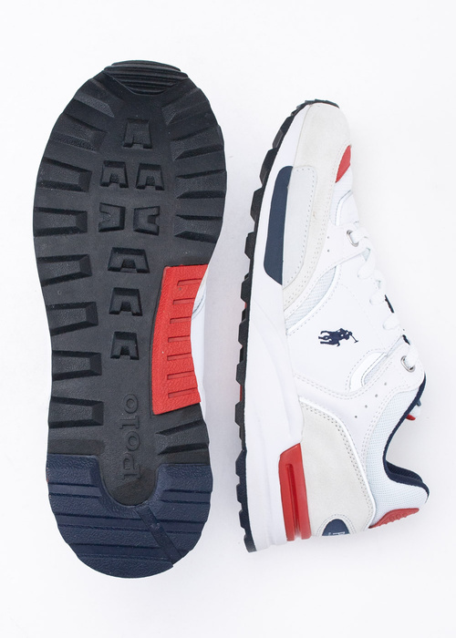 Herren Sneaker Weiß Polo Ralph Lauren Trackstr 200