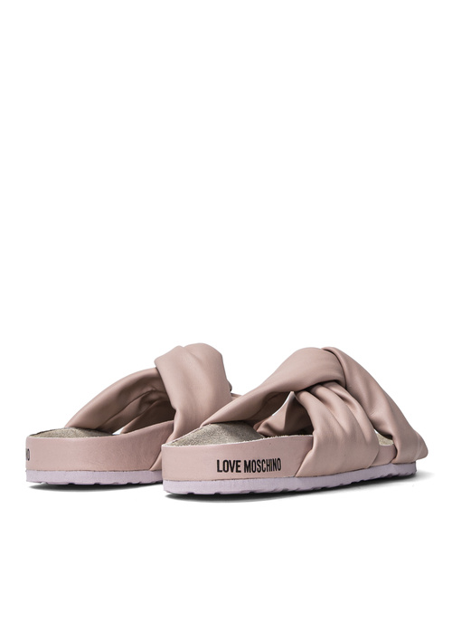 Damen Pantoletten Beige Love Moschino JA28233G0EIE0609
