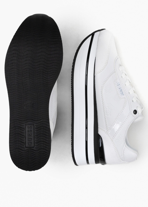 Damen Sneaker Weiß Guess Hansin