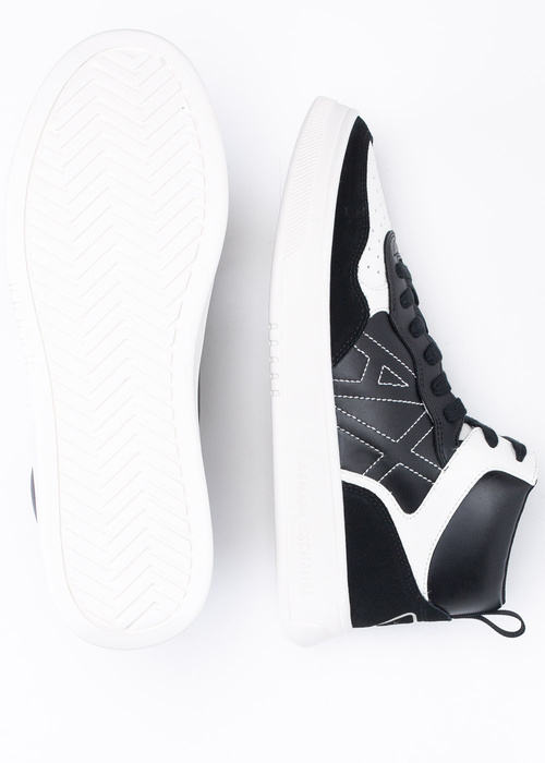 Herren Sneaker Schwarz ARMANI EXCHANGE XUZ040 XV601 K001 