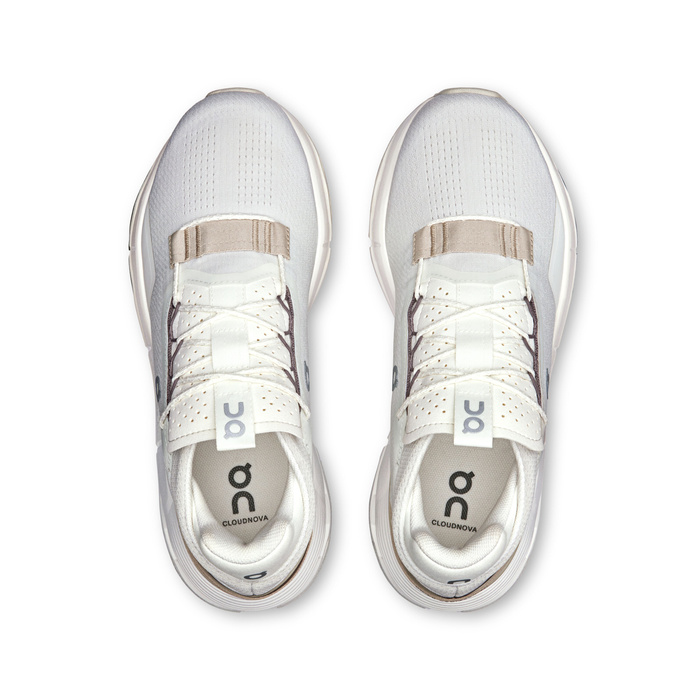 ON CLOUDNOVA 2 Ice | Sand Damen Sneaker