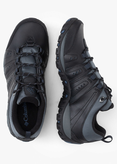 Herren Trekkingschuhe Schwarz Columbia Woodburn II Waterproof